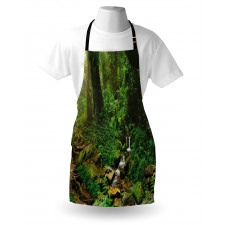 Rainforest Trees Nepal Apron