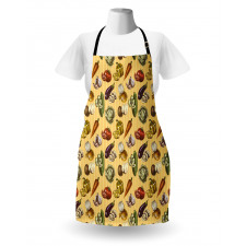 Sketchy Vegetables Apron