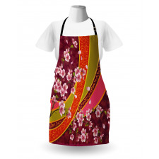 Sakura Blossom Japanese Apron