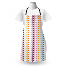 Half Toned Polka Dots Apron