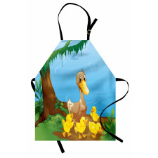 Duck and Ducklings Apron