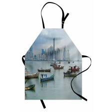 Fishing Boats Panama Apron