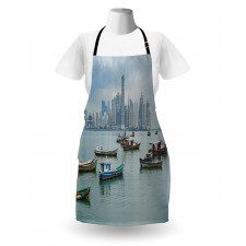 Fishing Boats Panama Apron