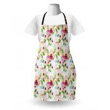 Spring Flowers Pastel Apron