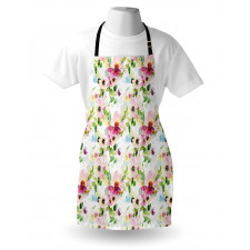 Spring Flowers Pastel Apron