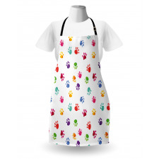 Animal Footprints Apron