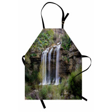 Waterfall Forest Sicily Apron