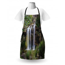 Waterfall Forest Sicily Apron