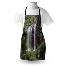 Waterfall Forest Sicily Apron