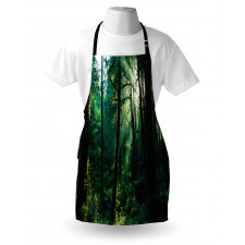 Sunset in Woods Trees Apron