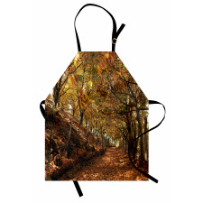 Autumn Foliage Forest Apron