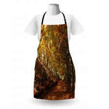 Autumn Foliage Forest Apron