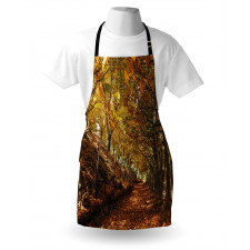 Autumn Foliage Forest Apron