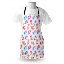 Romantic Blossoming Nature Apron