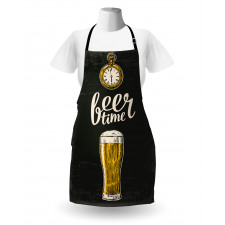 Beer Time and Old Watch Apron