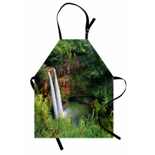 Twin Waterfalls Hawai Apron