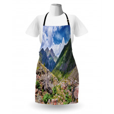 Mountain Wild Rhubarb Apron