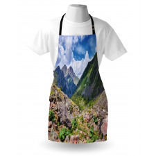 Mountain Wild Rhubarb Apron