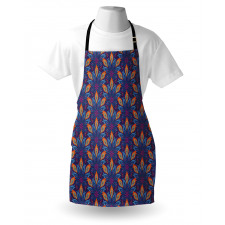 Vibrant Floral Ornate Apron