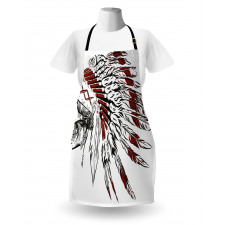 Feather Headdress Apron