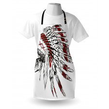 Feather Headdress Apron