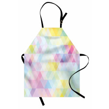 Geometric Rhombus Art Apron