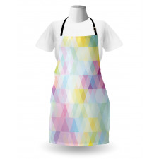 Geometric Rhombus Art Apron