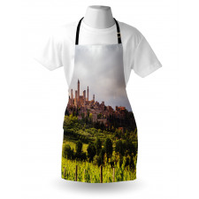 Medieval City in Italy Apron