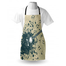 Acoustic Guitar Notes Apron