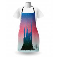 Medieval Castle Stars Apron