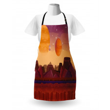 Planetary Graphic Apron