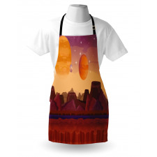 Planetary Graphic Apron