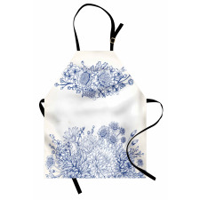 Bridal Bouquet Carnations Apron