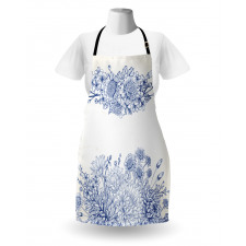 Bridal Bouquet Carnations Apron