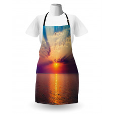 Dawn Sea Tranquil View Apron