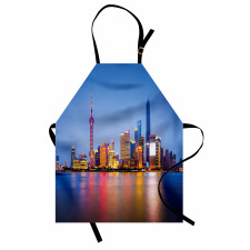 Shanghai City Skyline Apron