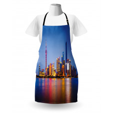 Shanghai City Skyline Apron