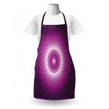 Optical Carnation Apron