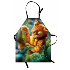 Fantasy Peacock Apron