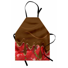 Strawberries Chocolate Apron