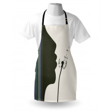 Woman and Dandelion Apron