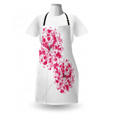 Abstract Dandelion Artwork Apron