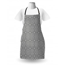 Antique Modern Graphic Apron