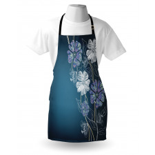 Cherry Blossom Bridal Theme Apron