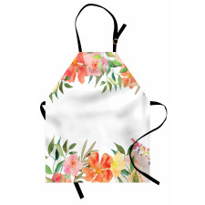 Soft Flower Petals Apron