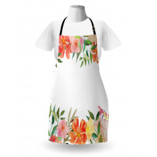 Soft Flower Petals Apron