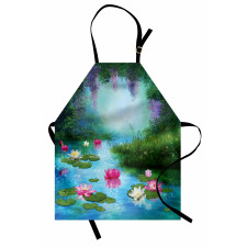 Fantasy Pond Water Lily Apron