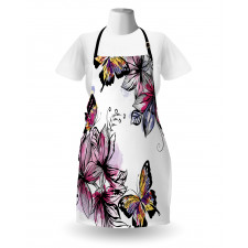 Blooms Botany Colorful Apron