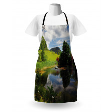 Lake by Meadow Rural Apron