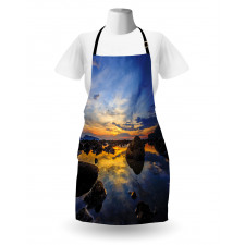 Twilight Rocky Shore Apron